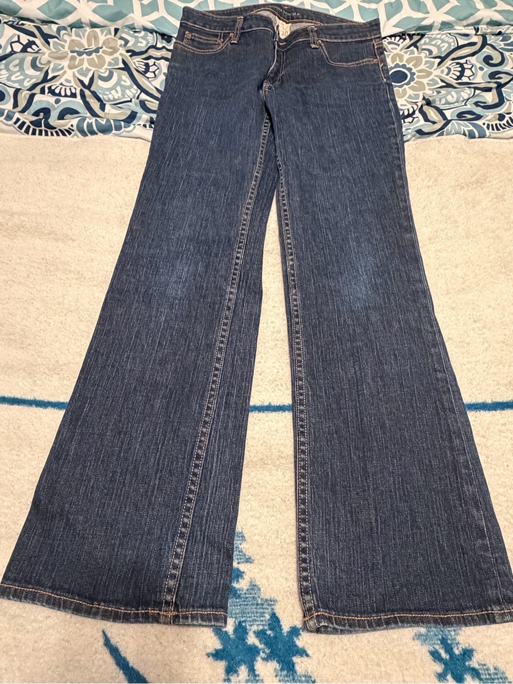 Banana Republic Dark Blue Wide Leg Jeans